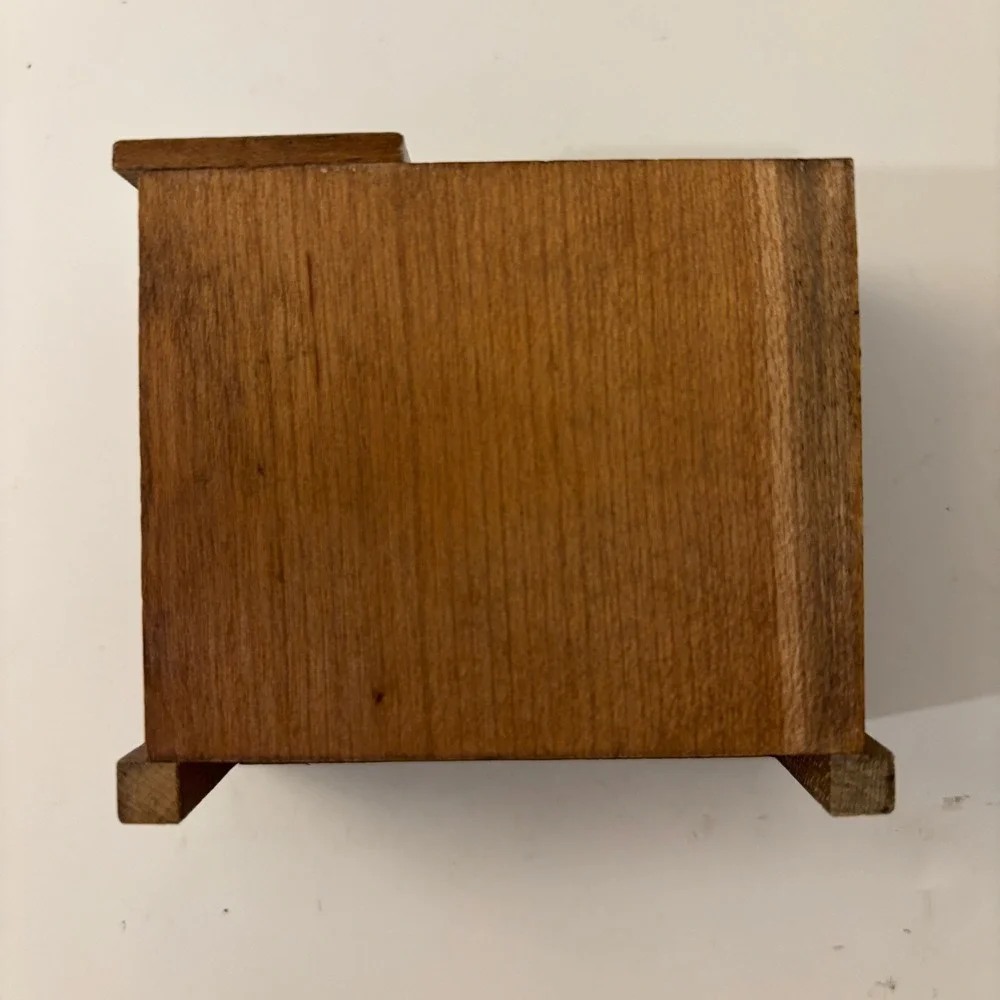 VTG Shackman Dollhouse Miniature Wood Dry Sink Open Desk Cabinet 1:12 Japan